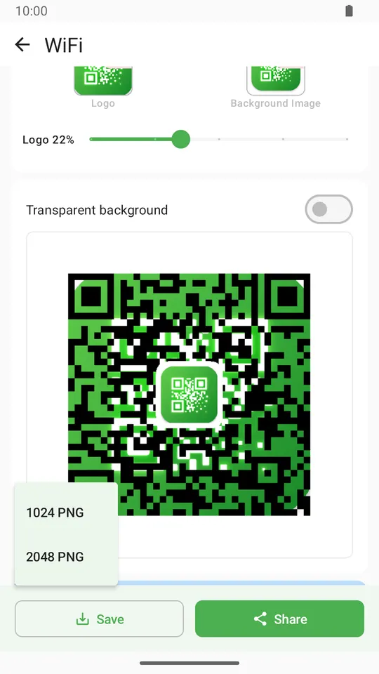 QR Code Generator - QR Creator V3.0.0 — Standard and HD PNG save options